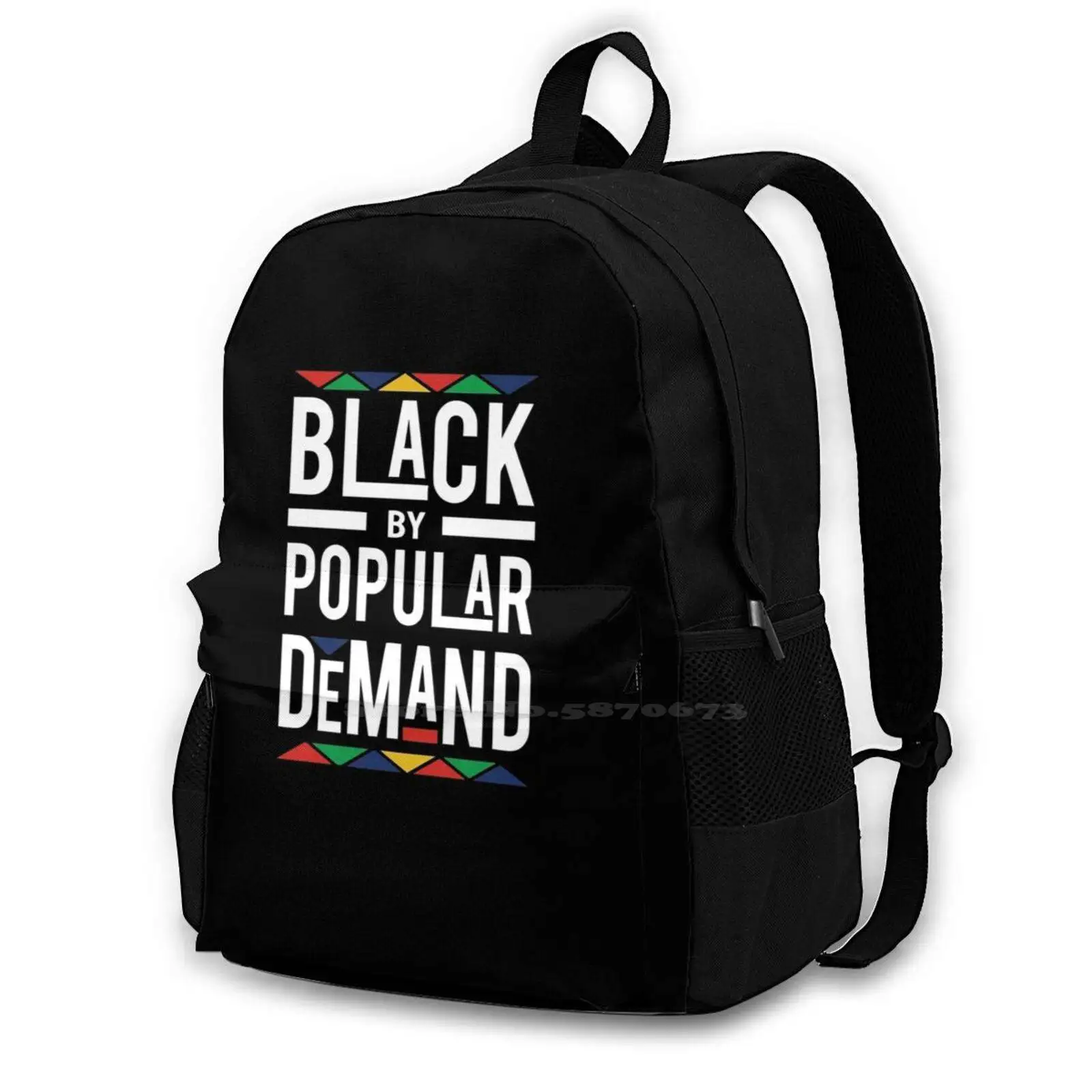 

Best Seller - Black By Merchandise Backpack For Student School Laptop Travel Bag Black By Black By Merchendise Black By Stuff