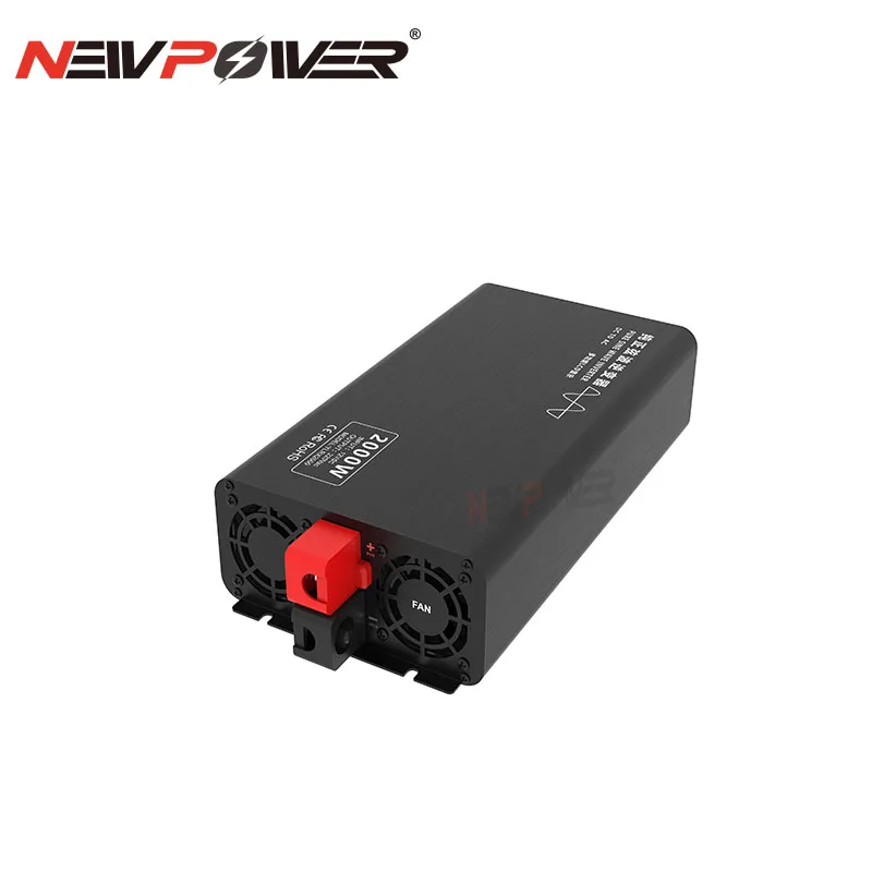 Цифровой автомобильный инвертор 1500 Вт 2000 12 В 24 36 48 60 в от 72 до 220 В/110 переменного