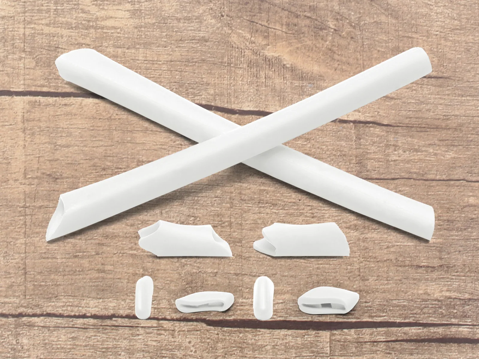 White Rubber Kit Vonxyz 20+ выбор цветов поляризованные Сменные линзы для-оправа половина куртки XLJ - Цвет линз: White Rubber Kit