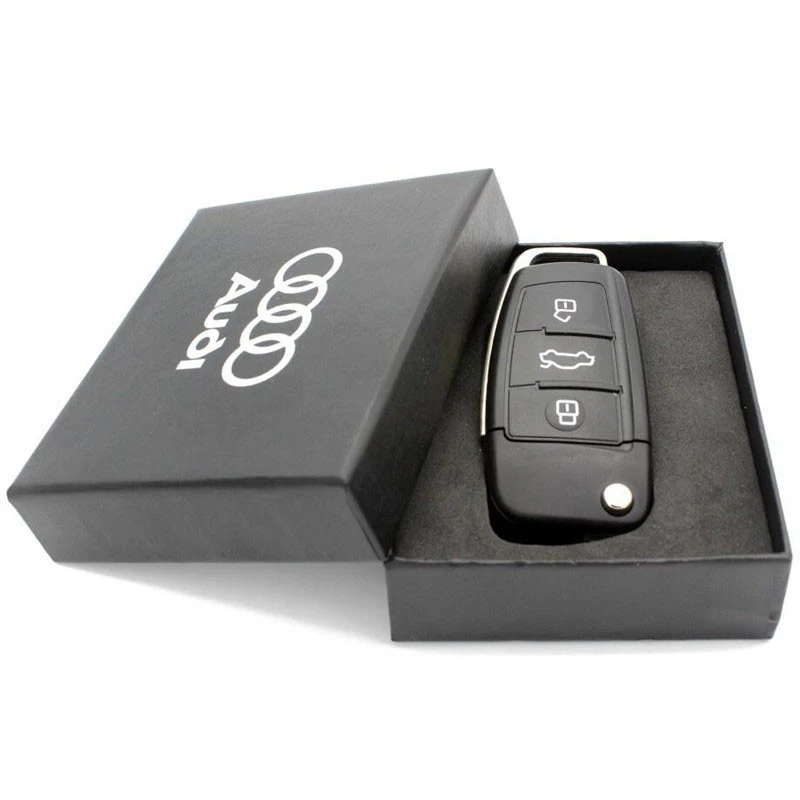 B JASTER USB флеш-накопитель реальная емкость Audi Автомобильный ключ 8 ГБ 16 ГБ 32 ГБ 64 ГБ флеш-накопитель Флешка карта памяти U диск - Цвет: B