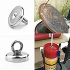 Магнит, неодимовый магнит, Круглый толстый окуляр, магниты для охоты за сокровищами, постоянный магнит, редкий магнит для рыбалки