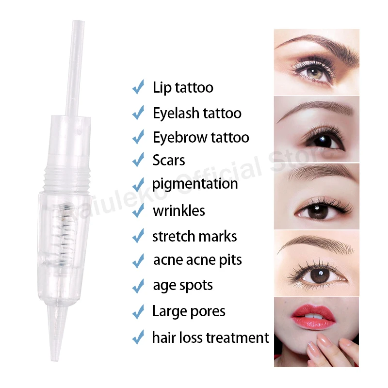50/100pcs R1/R1 Blunt/R2/R3/R5/R7/F3/F5/F7 Permanent Makeup Needles for Tattoo Cartridge Rotary Swiss Machine Pen | Красота и