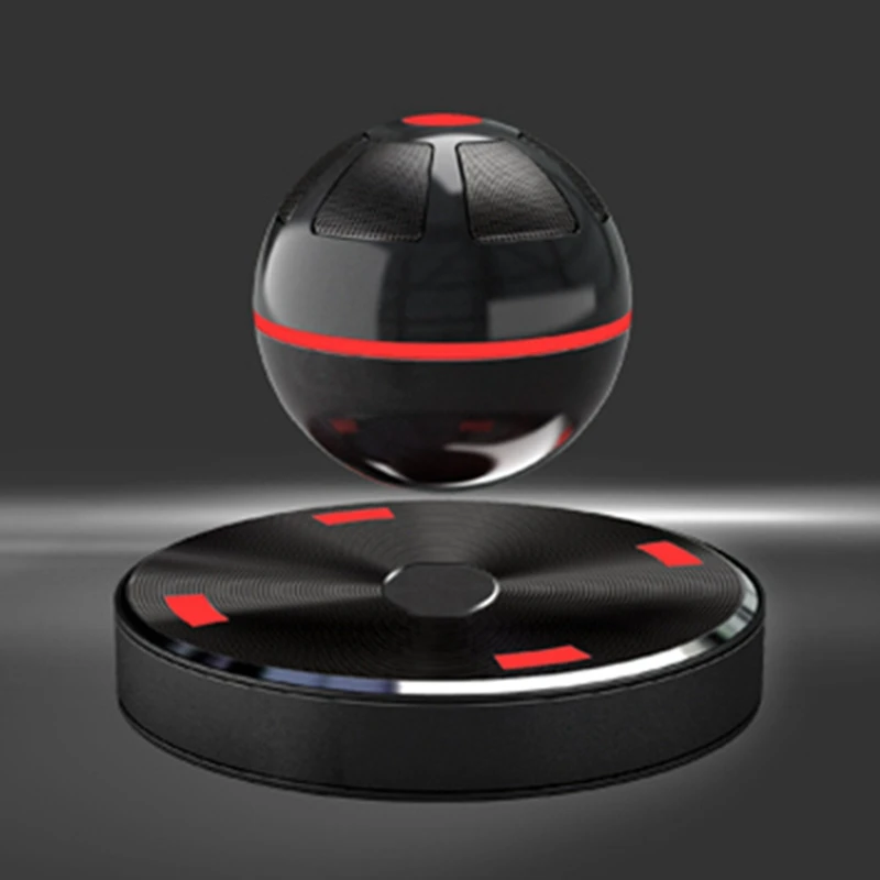 Портативный NFC Магнитный Плавающий 3D стерео Bluetooth динамик 4 1 для iPhone/Samsung EU Plug