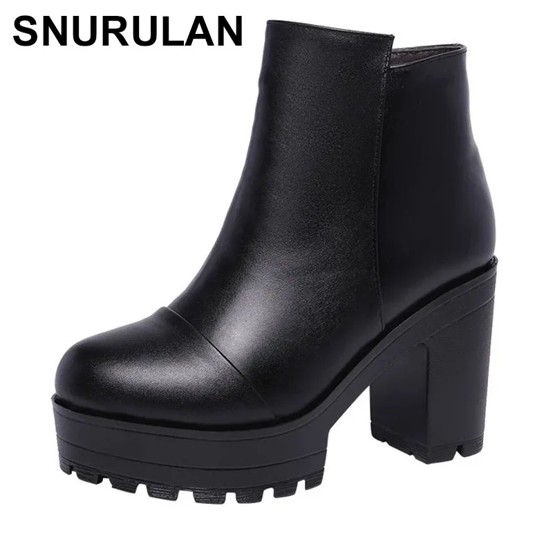 

SNURULANhigh high heel shoes, plush and elegant women's high heel boots for fall and winter, sizes 32 to 43