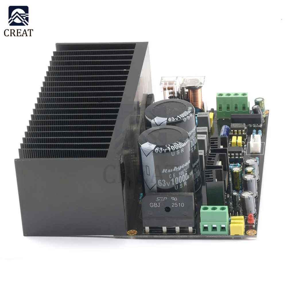 

Стерео усилитель мощности LM3886 5534, Плата усилителя мощности OP07 DC Servo, предварительный усилитель, погружная Золотая печатная плата, готовый пр...