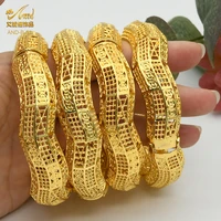 indian bangles ethiopian african fashion dubai gold color bangle for women luxury jewellery bride wedding bracelet jewelry gifts
