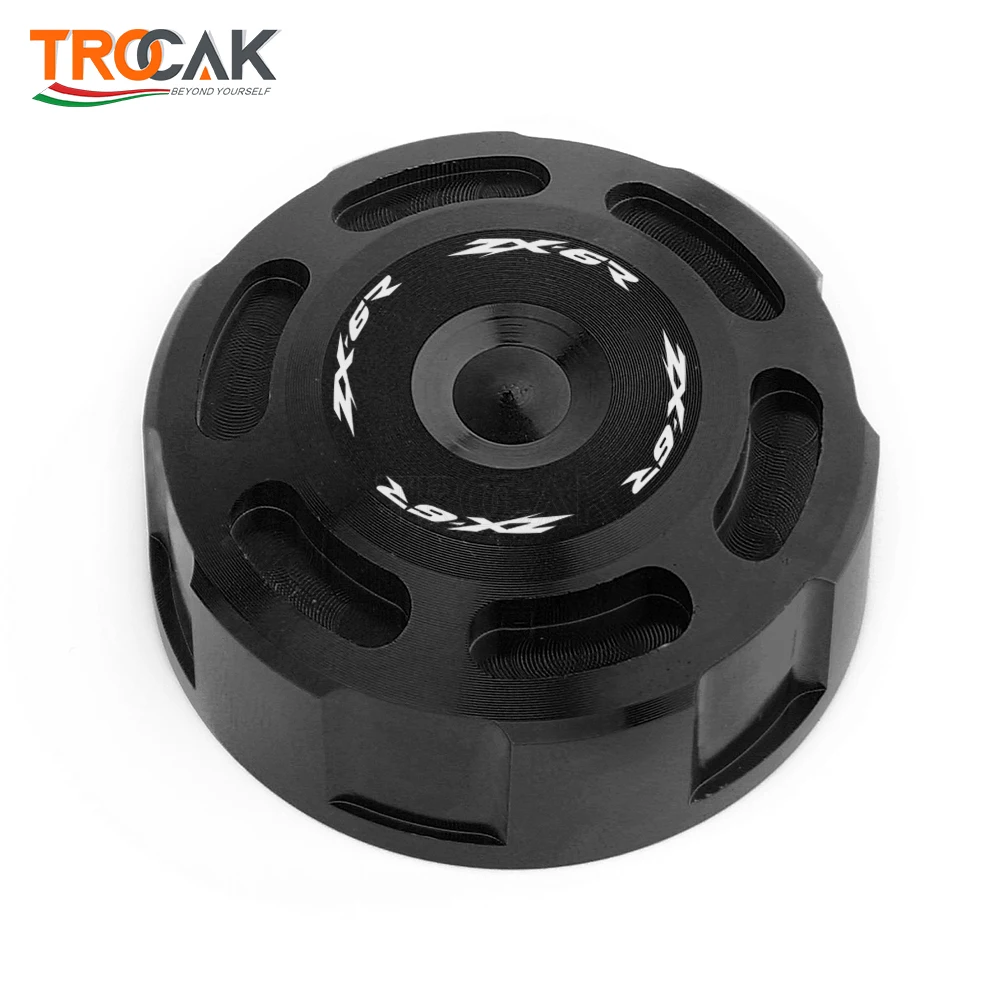 

Motorcycle CNC Aluminum Front Brake Fluid Reservoir Cap Cylinder cover For Kawasaki Ninja ZX6R 636 ZX-6R 2007-2016