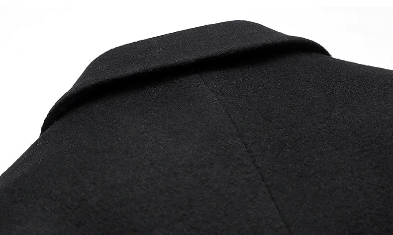 HCXY, мужской шерстяной плащ, Мужская шерстяная Длинная ветровка, Мужская штормовка, куртка, Мужская 20% шерсть, зимнее теплое приталенное пальто