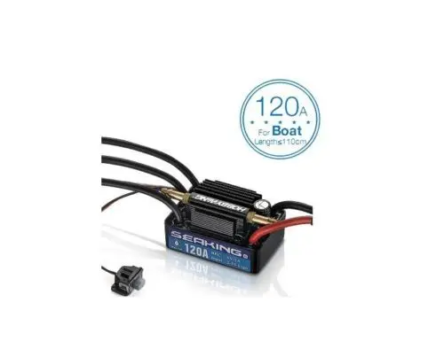 

Hobbywing SeaKing 120A V3 бесщеточный ESC RC мотор ESC 6V 5A BEC для радиоуправляемой лодки электронный регулятор скорости