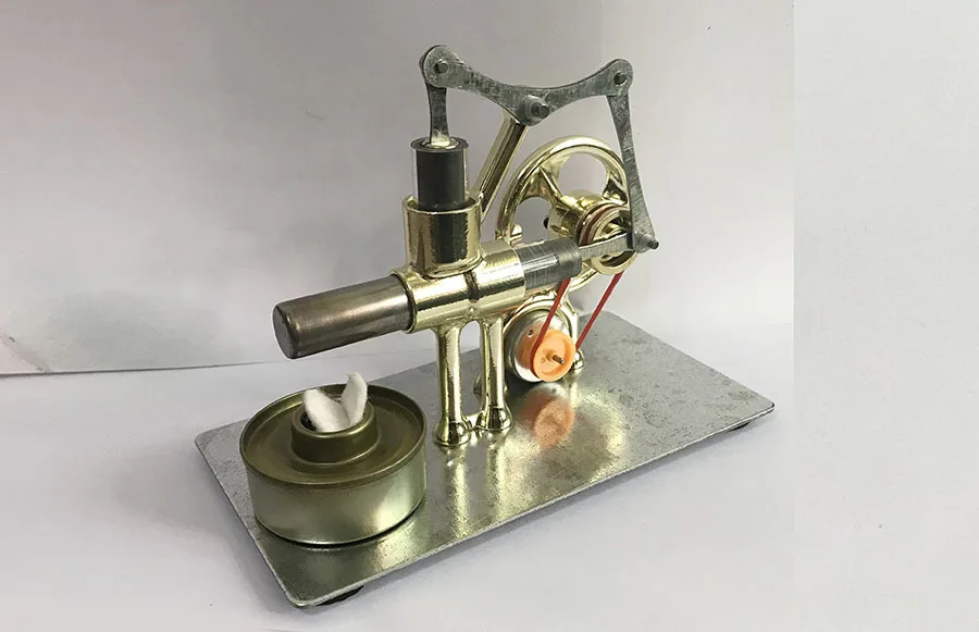

Mini Engine Stirling Engine Balance Motor Model Heat Steam Education DIY Model Toy Gift For Kids Craft