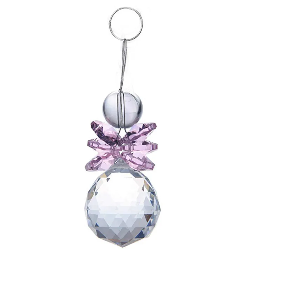 1pc Crystal Glass Prisms Drop Pendant Hanging Car Door Chandelier Wedding Decor | Дом и сад