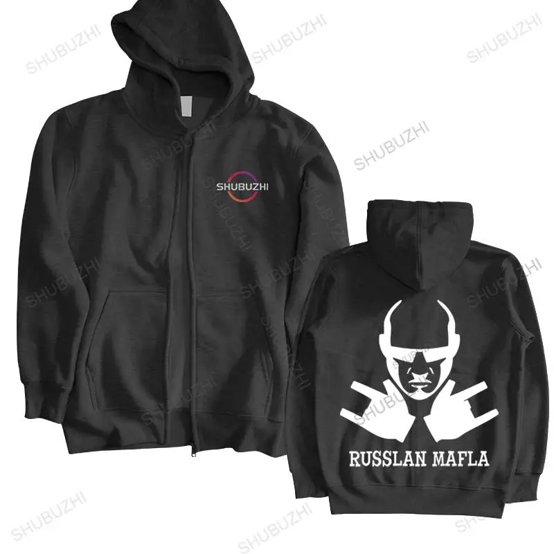 

man high quality brand hoody pullover fashion hooded men cotton hoodie Russian Mafia - Cool Russian zipper brand autumn coat