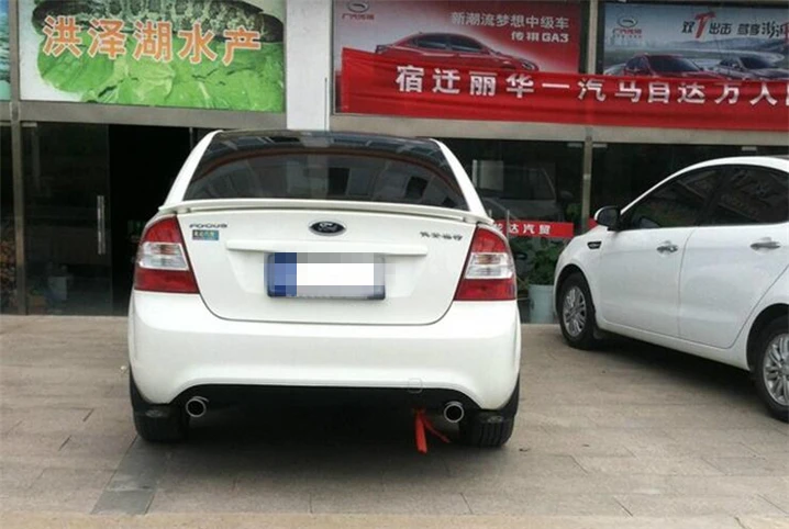 Спойлер заднего крыла для Ford Focus sedan DJK 2006-2011 из АБС-пластика цветной спойлер