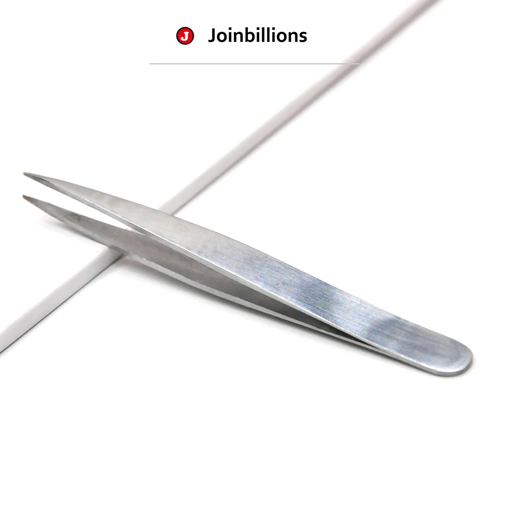 

Point Tweezers of Stainless Steel for Plucking Stubble Ingrown and Fine Hair Beauty Makeup Tools