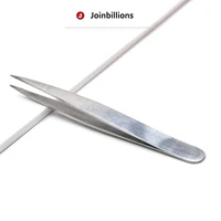 point tweezers of stainless steel for plucking stubble ingrown and fine hair beauty makeup tools