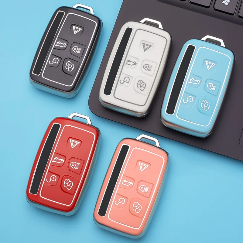 

Soft TPU Car Remote Key Case Cover Holder Shell For Land Rover Range Rover Sport Evoque Freelander For Jaguar XF1 XJ XE XJL XF