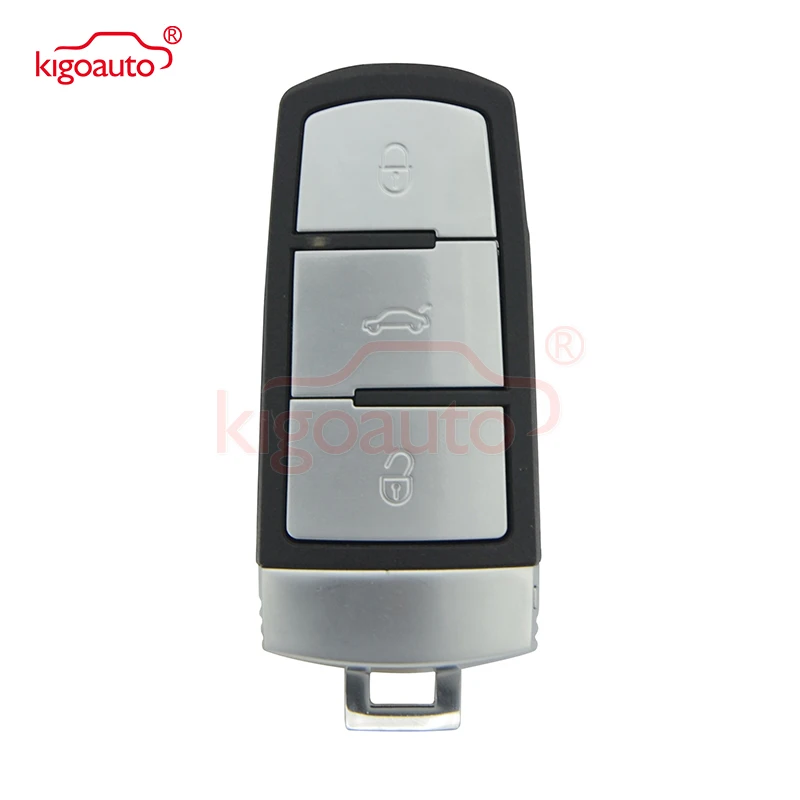 Чехол для ключей Kigoauto smart car VW Volkswagen Magotan Passat CC 2005 2010 3C0 959 752BA 3 кнопки|Ключ от авто| |