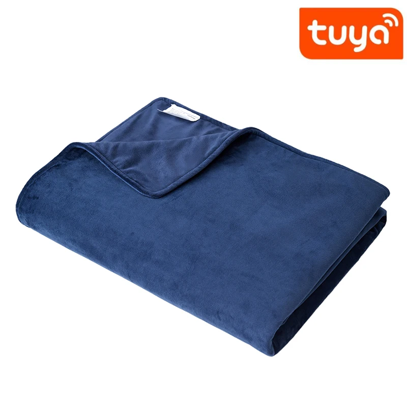 

Умное зимнее одеяло HIMOJO Tuya с электрическим подогревом, плюшевое одеяло, накидка с подогревом, теплое одеяло, Коралловое фланелевое одеяло с ...