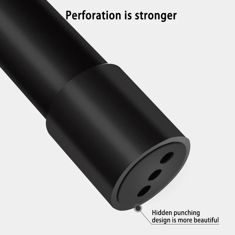 not in127 220cm 153 260cm quality aviation aluminum bathroom shower curtain rod retractable clothes bar curtain adjustable rail free global shipping