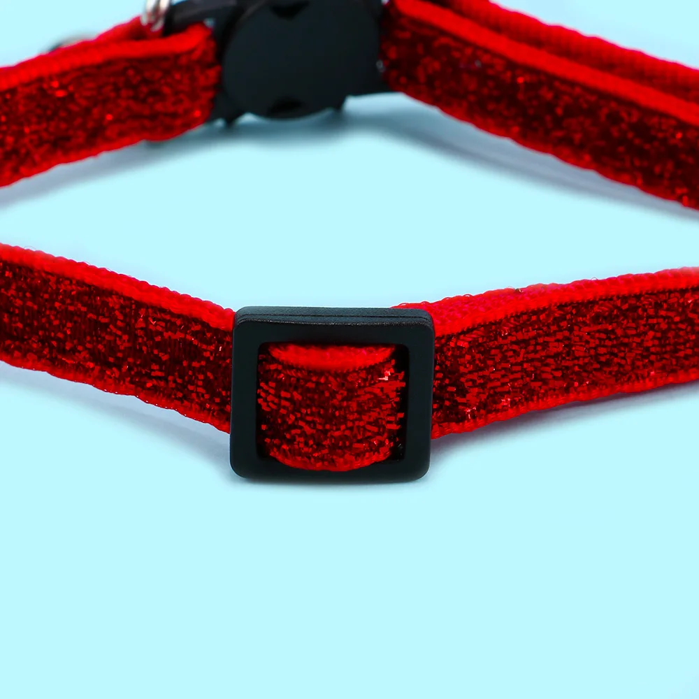 Pet Cat Collar Neck With Bell Buckle Personalized For Kitten Supplies Cute Safety practical lovely universal | Дом и сад