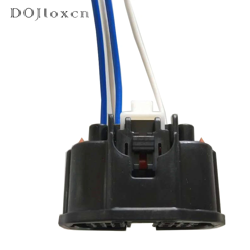 

1 Set 8 Pin Original Authentic Automotive Waterproof Balck Female Connector For Mazda 6 M6 Headlight Plug Socket Free Shipping