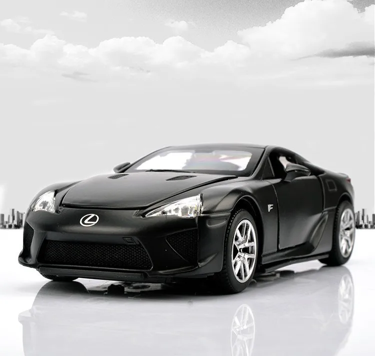 Розовый Lexus 1:32 Сплав Салон Девушки светильник и звук оттягивать автомобиль розовый милый литой автомобиль дочь лучший подарок детские игрушки