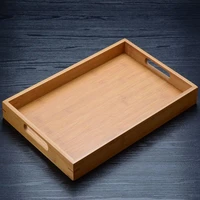 modern chinese tea tray rectangular mat serving handles serving tea trays small plate wooden vassoi kitchen accessories zp50cp