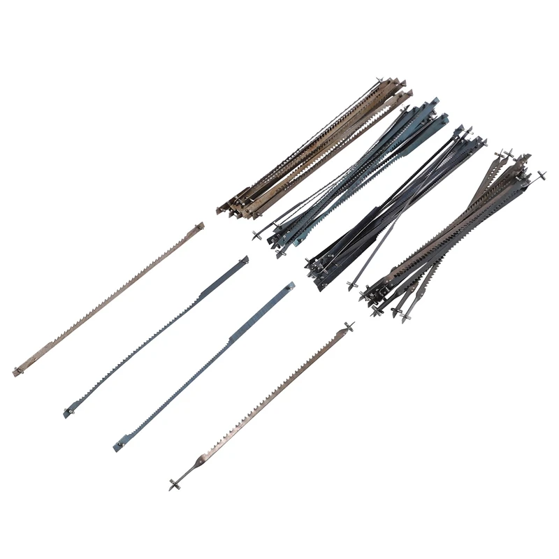

48Pcs 4 Inch 105Mm Pinned Scroll Saw Blades Wood Cutting Blade For Dremel Moto Saw