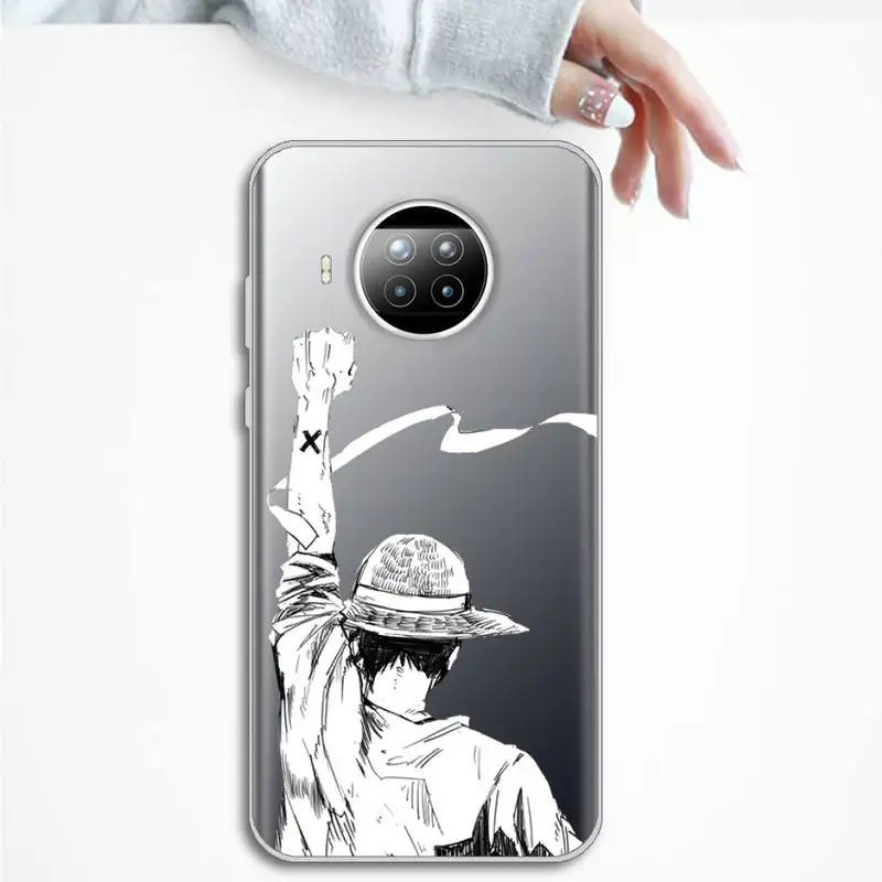 

One Piece Phone Case Transparent for Xiaomi mi Redmi note 10 t 8 9 pro lite 11 Samsung S 8 9 10 20 plus ultra