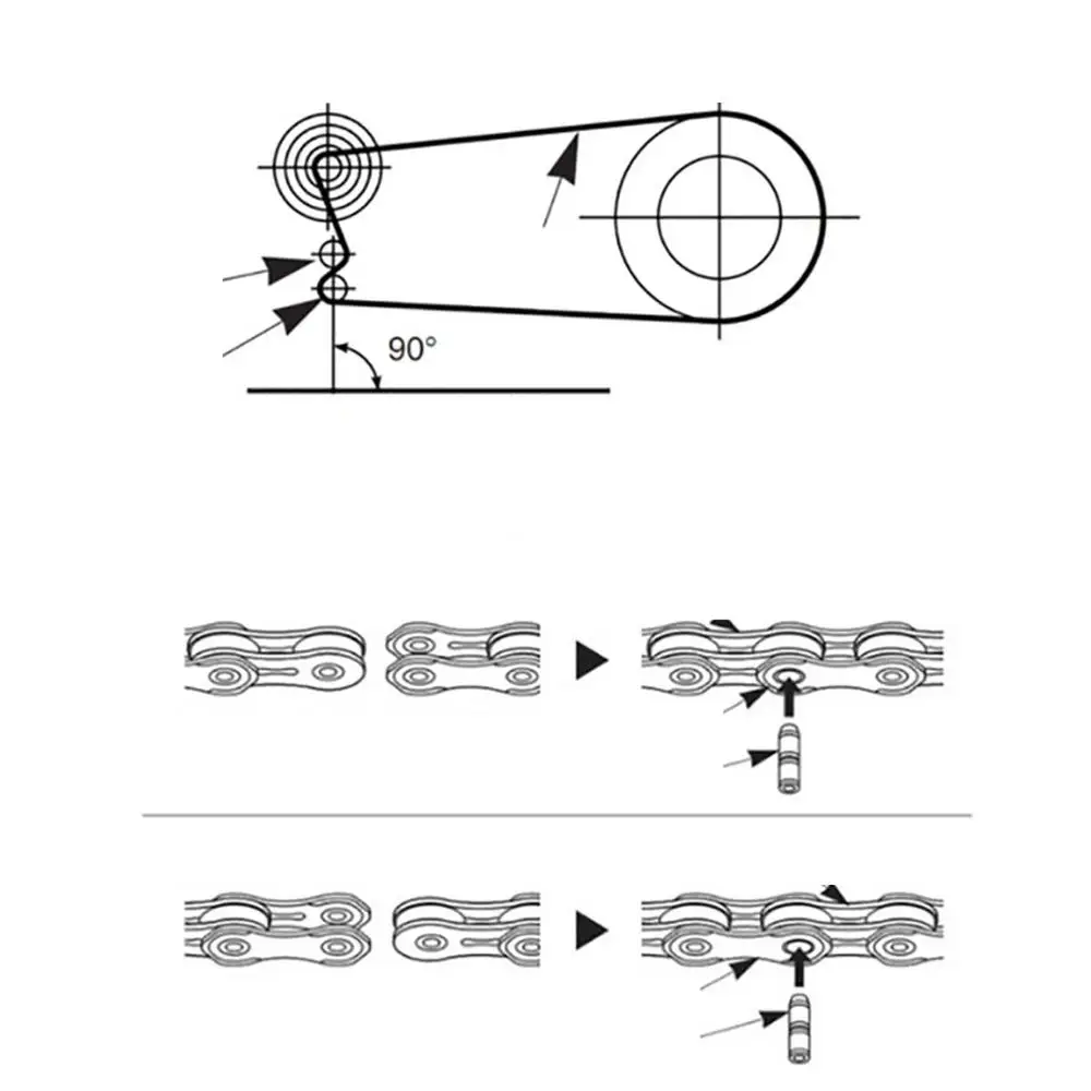 

Dead Fly Bicycle Color Chain Road Bike Bicycle Dead Fly Single Speed Chain Bicycle Chain Riding Supplies Accessories