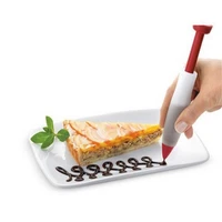 silicone food writing pen chocolate decorating tool cake mold cream cup icing piping pastry nozzles kitchen gadge