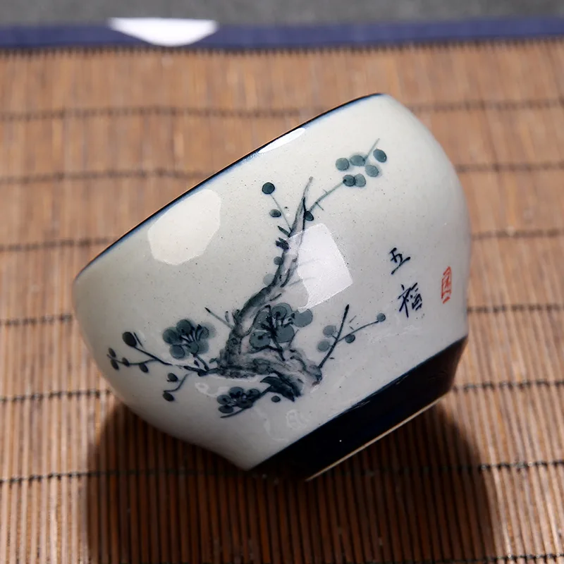 Ручная Роспись Цзиндэчжэнь керамическая чашка одинарная домашний чайный столик