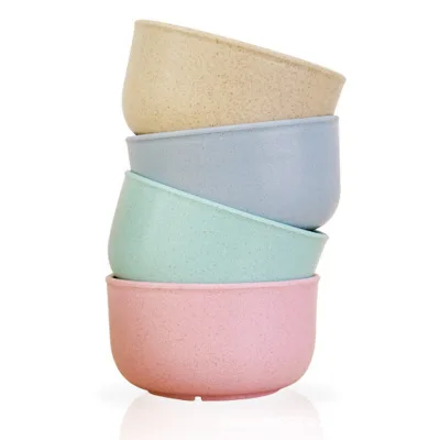

Eco-friendly Wheat Straw Bowls set tablewares dinnerware