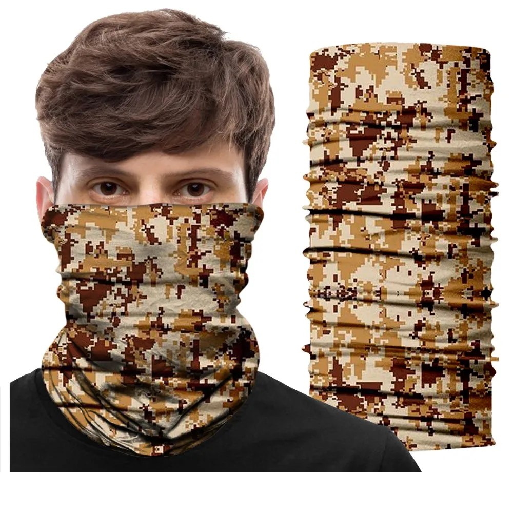 Велосипедная бандана шарф шапки зимняя Балаклава пиратский камуфляжная повязка