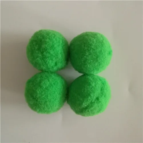 color19 grass green 1600 шт 10-30 мм помпон меховой плюшевый шар для поделок DIY мягкое украшение дома Одежда для шитья на ткани аксессуары - Цвет: color19 grass green