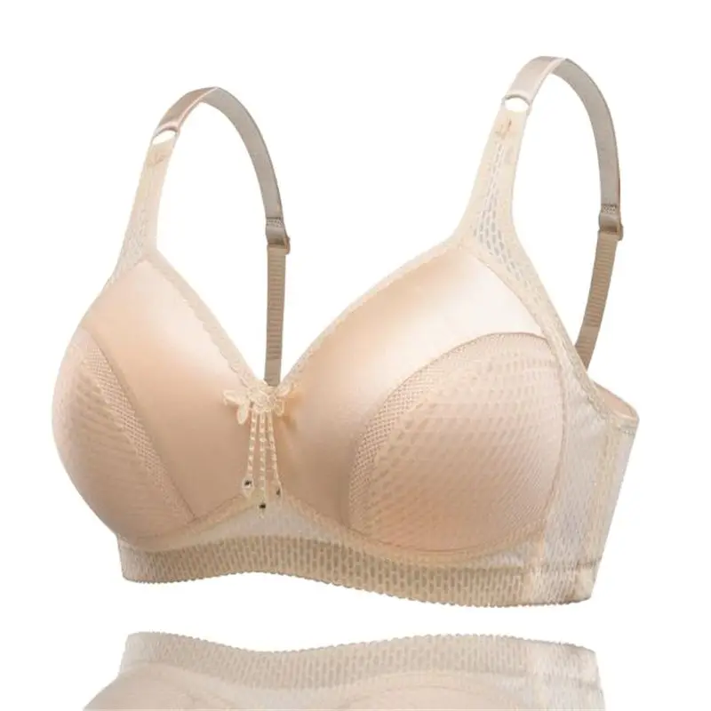 Бюстгальтер женский без косточек тонкий дышащий с вырезами большие размеры на