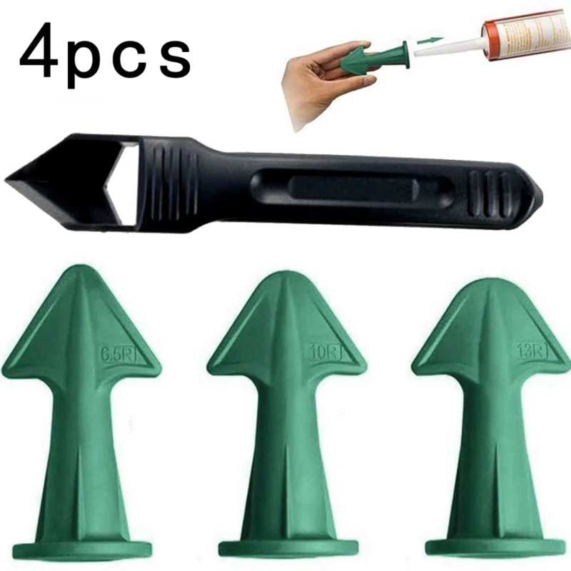 

4-piece Set Shovel Glue Scraper Glass Gluer Yin Angle Beautiful Seam Tool Kit Device Combination High Quality Durable Tools