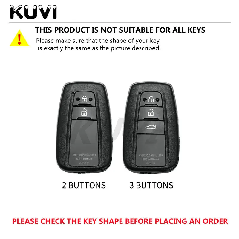 Кожаный чехол из ТПУ для автомобильного ключа с дистанционным управлением