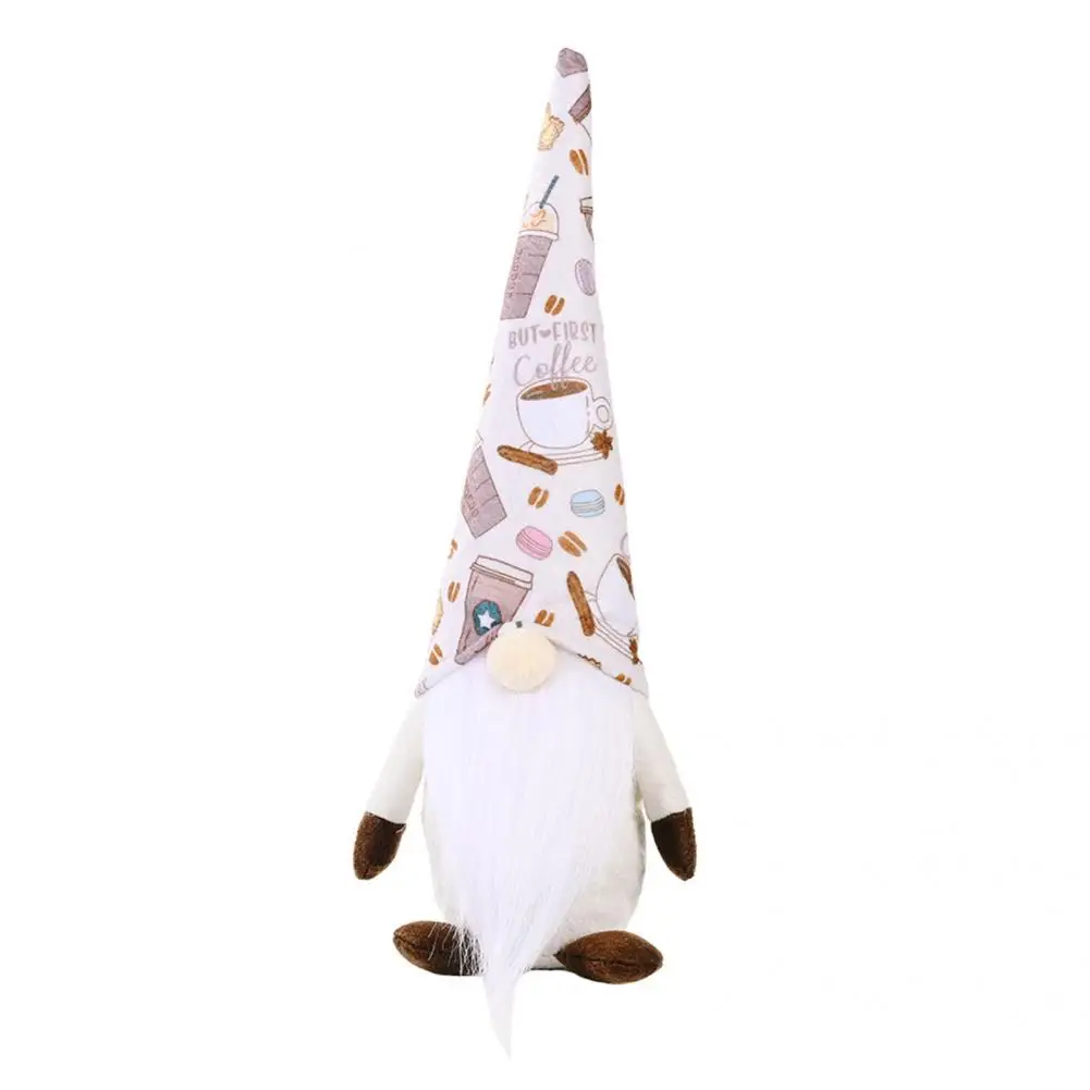 

Decorative Premium Long Hat Plush Doll Standing Faceless Toy Decoration for Home