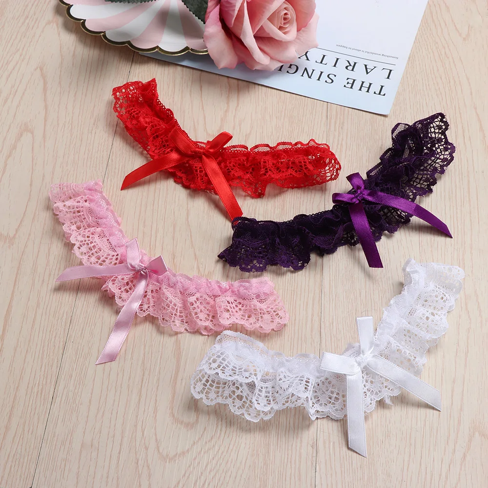 

1 шт., женский цветочный кружевной пояс для чулок