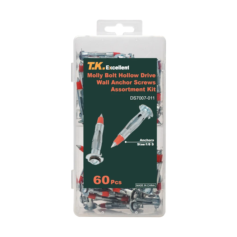 (46 мм) набор сверхпрочных анкерных винтов Молли с болтовым приводом из 60