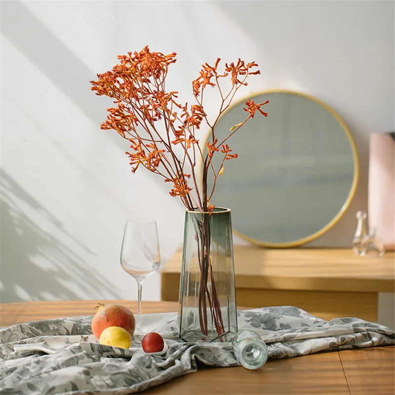 

5pcs Natural Immortal red kangaroo caws flowers bunch dried Kangaroo claw spray for wedding home decoratio