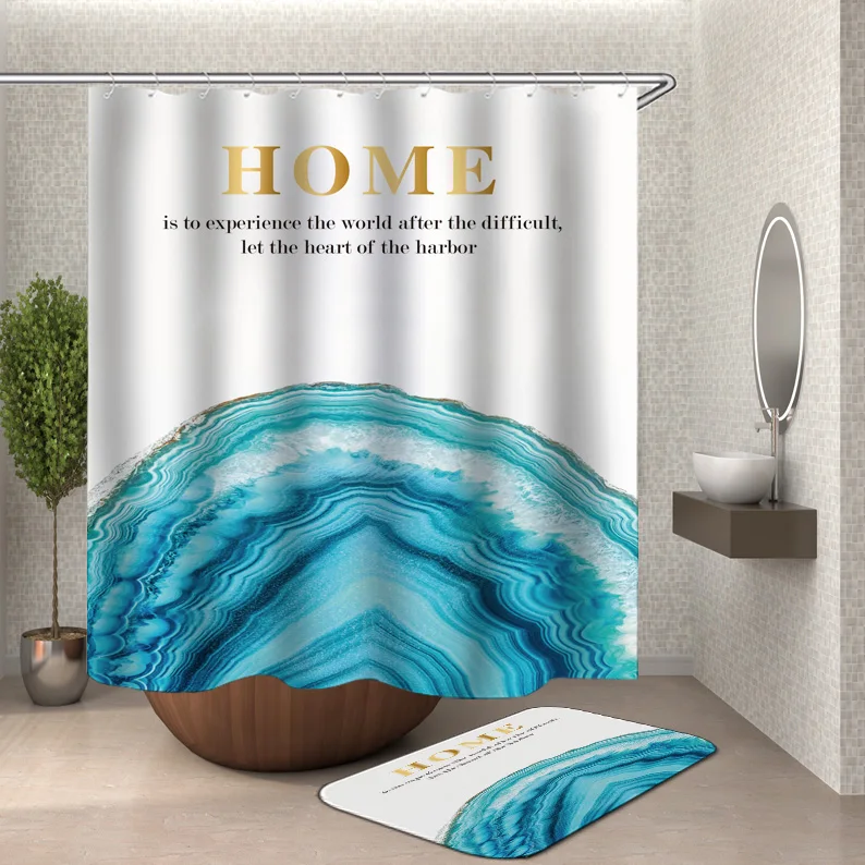 Детская занавеска для душа мультяшная ванны водонепроницаемая ванной из