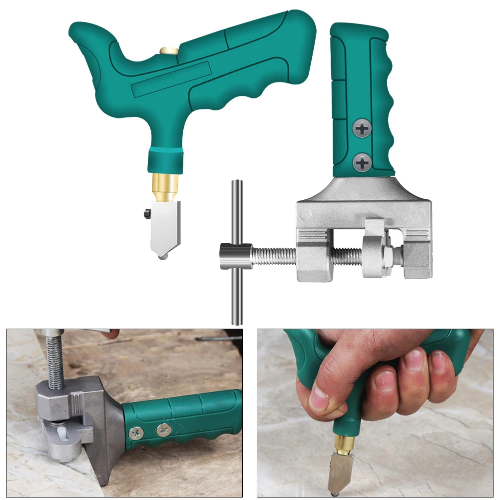 

Hand Grip Tile Divider Glass Cutter Large Cutter Wheel Quick Opening Kit Cutting Ceramic Tile Glass Mirror Cutting Hand Tools
