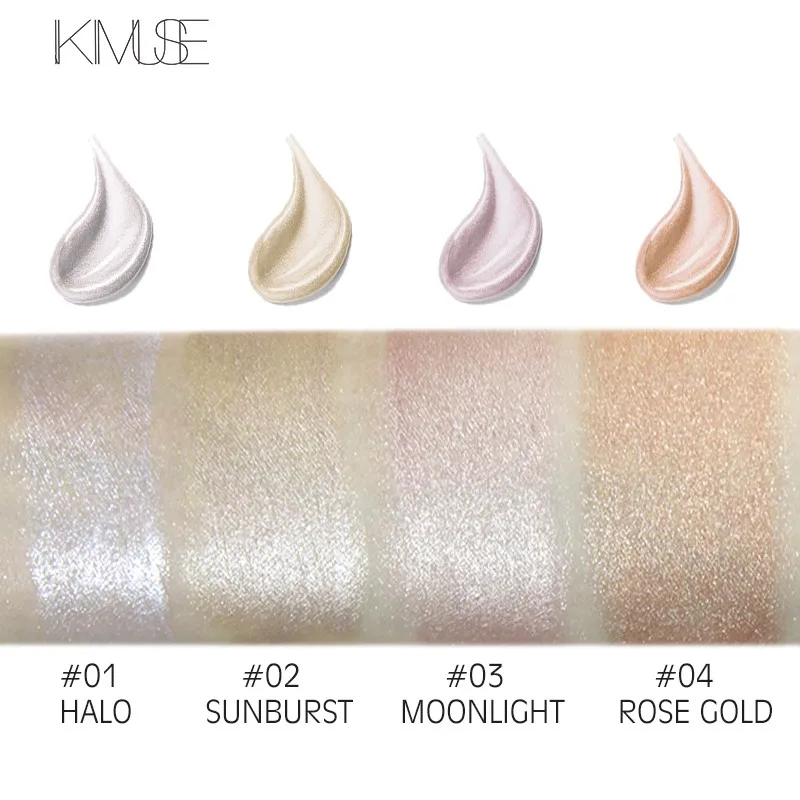 KIMUSE Illuminator Макияж жидкий Хайлайтер для контуринга лица осветитель корректор, хайлайтер праймер бронзатор Glow Kit Comestit
