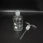 Drechsel Бутылка для промывки газа, емкость 500 мл, лабораторная стеклянная бутылка для промывки газа, бесплатная доставка кальян