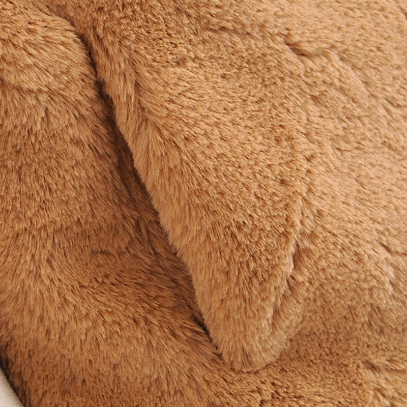 

Vintage Style Winter Women Rabbit Faux Fur Coats Thick Warm Lady Leather Fur Overcoats Woman Short Faux Fur Coats Imported A294