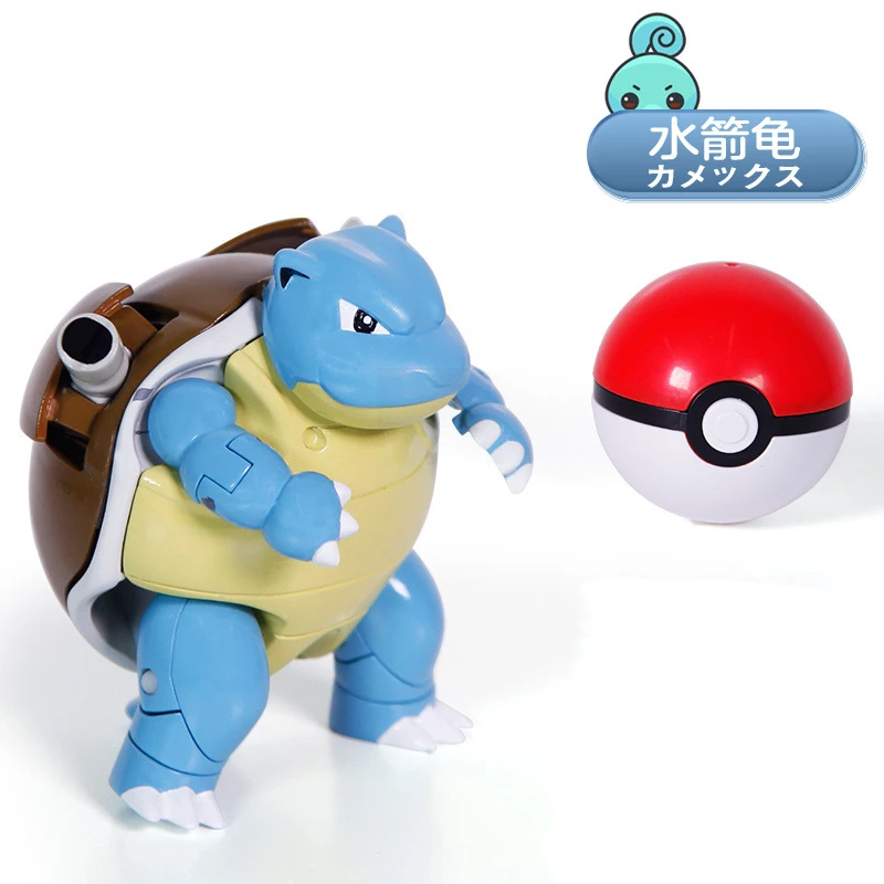 TAKARA TOMY Pokemon Pikachu Poke деформационный шар фигурка героя Mewtwo Charizard Bulbasaur Blastoise Gyarados