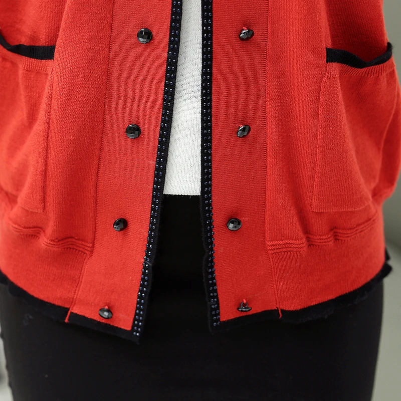 

Sweater Women New Autumn Long Sleeve Sweater Cardigan Korean Style Outerwear Thin Knitwear Cardigans