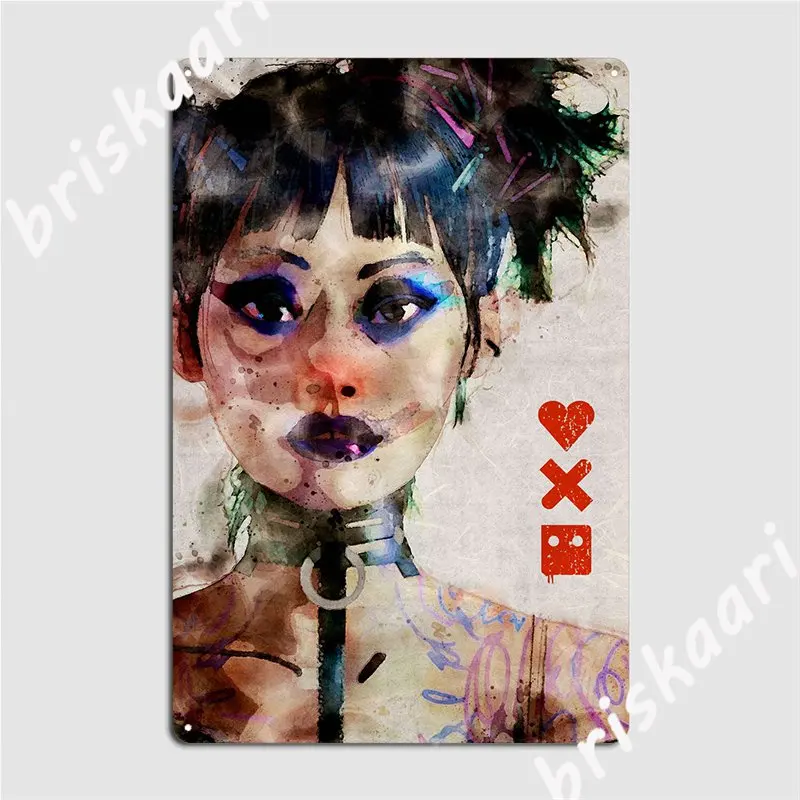 

Металлический знак-робот тестер любви смерти, кинотеатр, гараж, настенный налет, кинотеатр, персонализированные жестяные плакаты-знаки